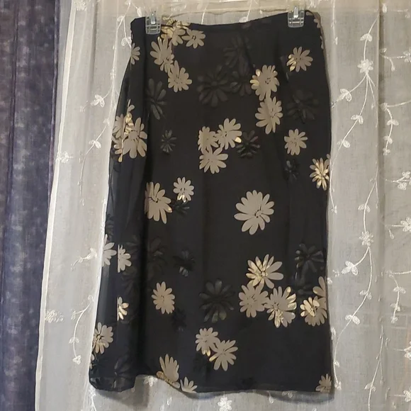 Liz Claiborne womens black size 6 skirt - Picture 2 of 7